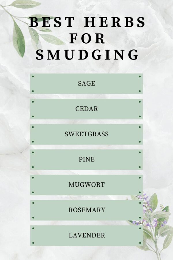 35 Best Herbs For Smudging - Your Zen Growth